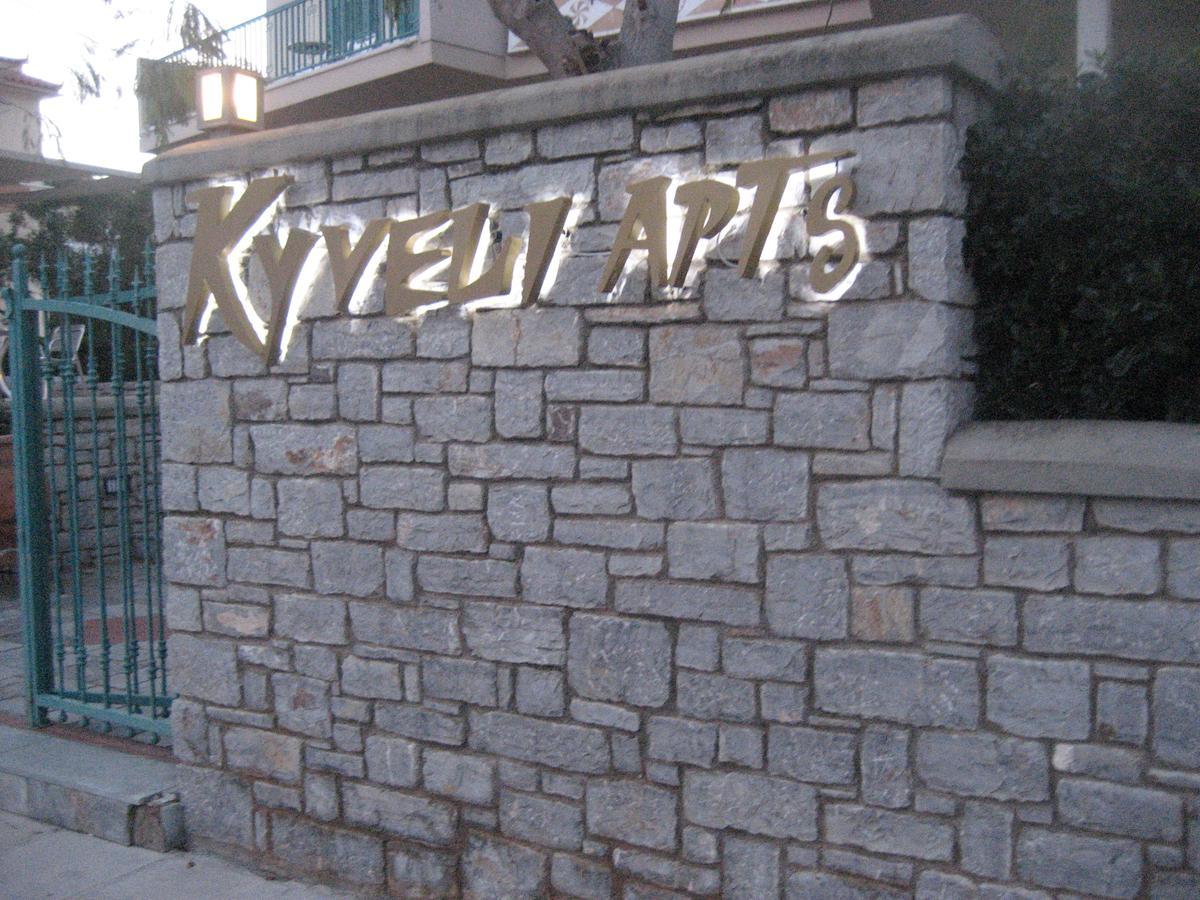 Kyveli Hotel Apartments Vrontádos Esterno foto